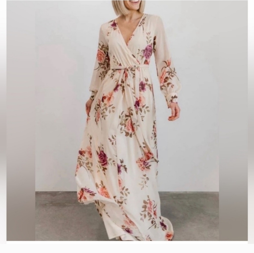 Baltic Born Floral Maxi Dress Medium